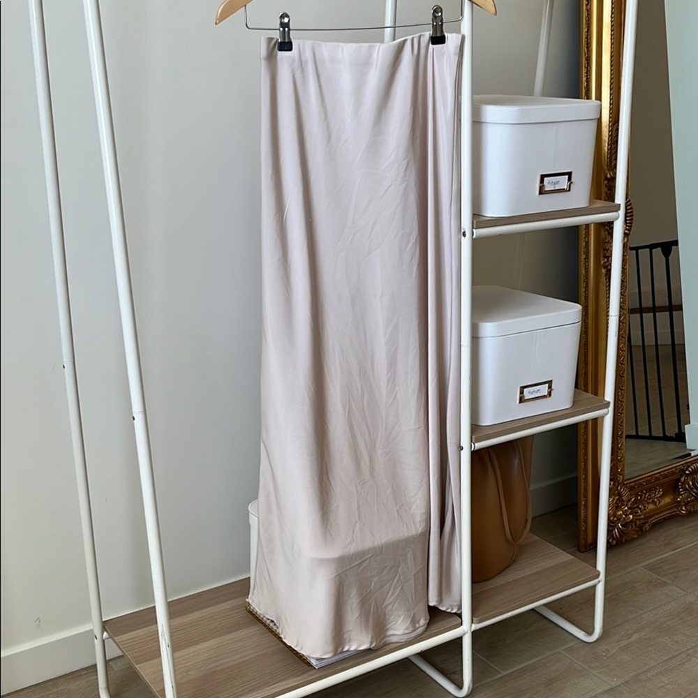 Showpo satin skirt
